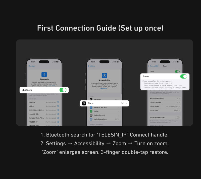 Telesin Master Grip voor iPhone 17 Pro Max - Standard Kit - Handgrips