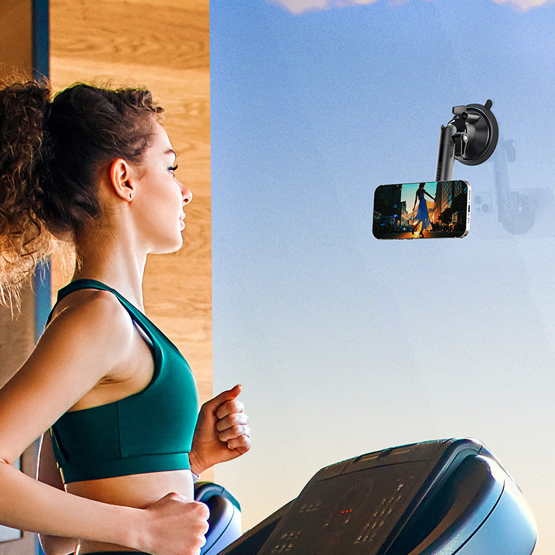 Support MagSafe pour smartphone Ulanzi ZJ06 avec ventouse - Extensible jusqu'à 34 cm