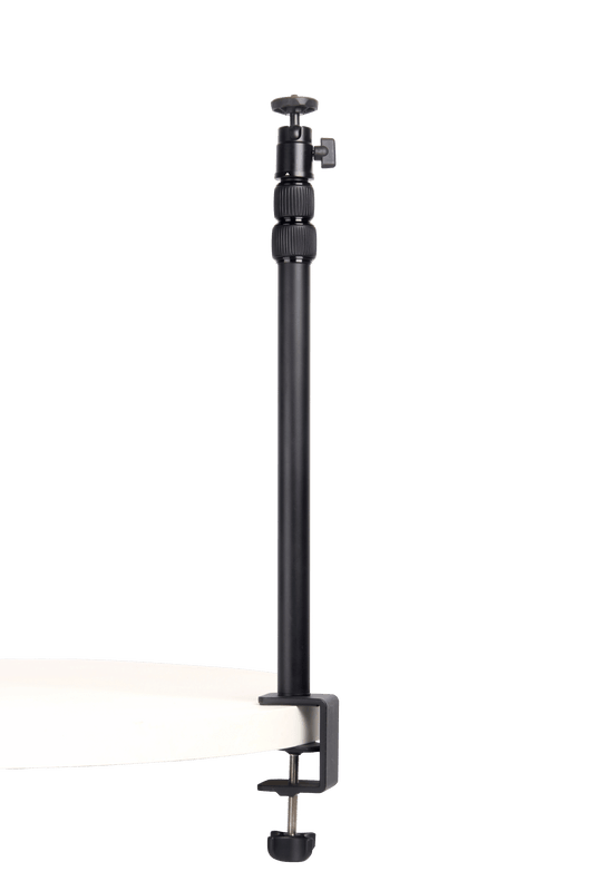 MOJOGEAR DS1 uitschuifbaar statief met tafelklem en telefoonhouder - Vaste statieven