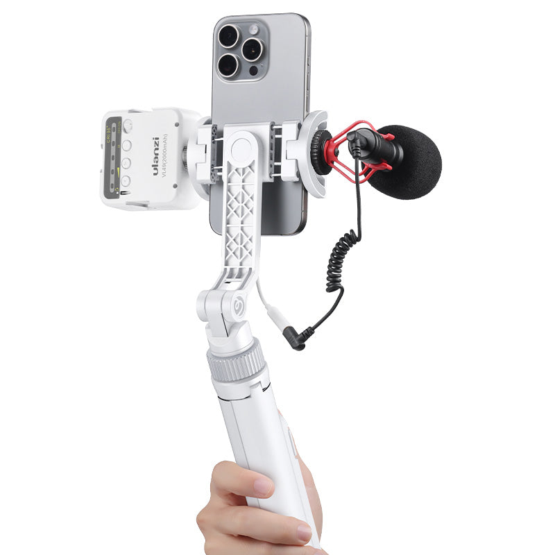 Ulanzi TT88 Overhead smartphone selfiestick - Wit
