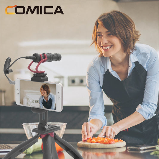 Comica CVM-VM10II richtmicrofoon voor smartphone en camera - Richtmicrofoons