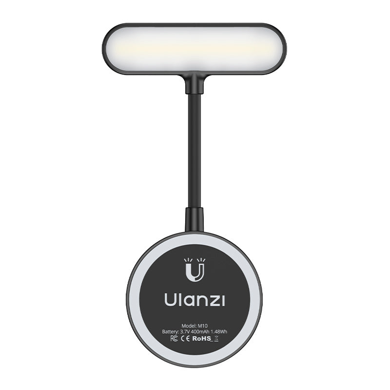 Ulanzi M10 Magnetische Flexibele telefoonlamp voor lezen, meetings en contentcreatie - Videoverlichting