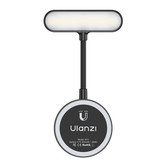 Ulanzi M10 Magnetische Flexibele telefoonlamp voor lezen, meetings en contentcreatie - Videoverlichting