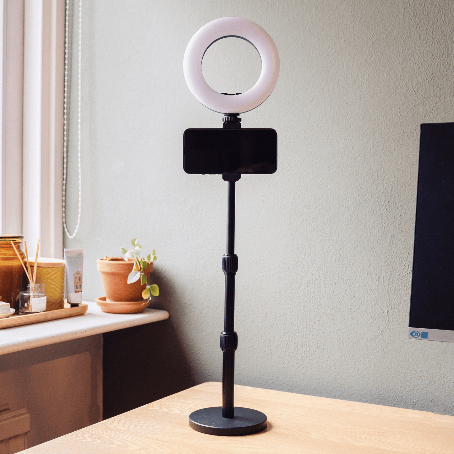 MOJOGEAR DS2 Microfoon Tafelstatief uitschuifbaar - Microfoonaccessoires