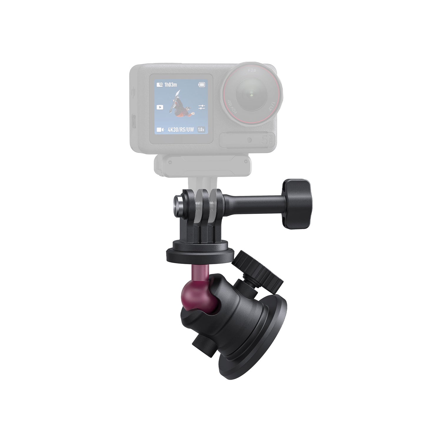 Telesin Magnetische mount met balhoofd voor actioncam - GoPro Mounts