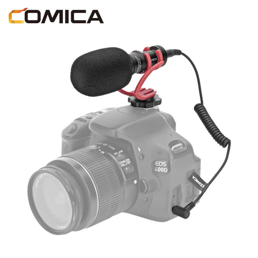 Comica CVM-VM10II richtmicrofoon voor smartphone en camera - Richtmicrofoons