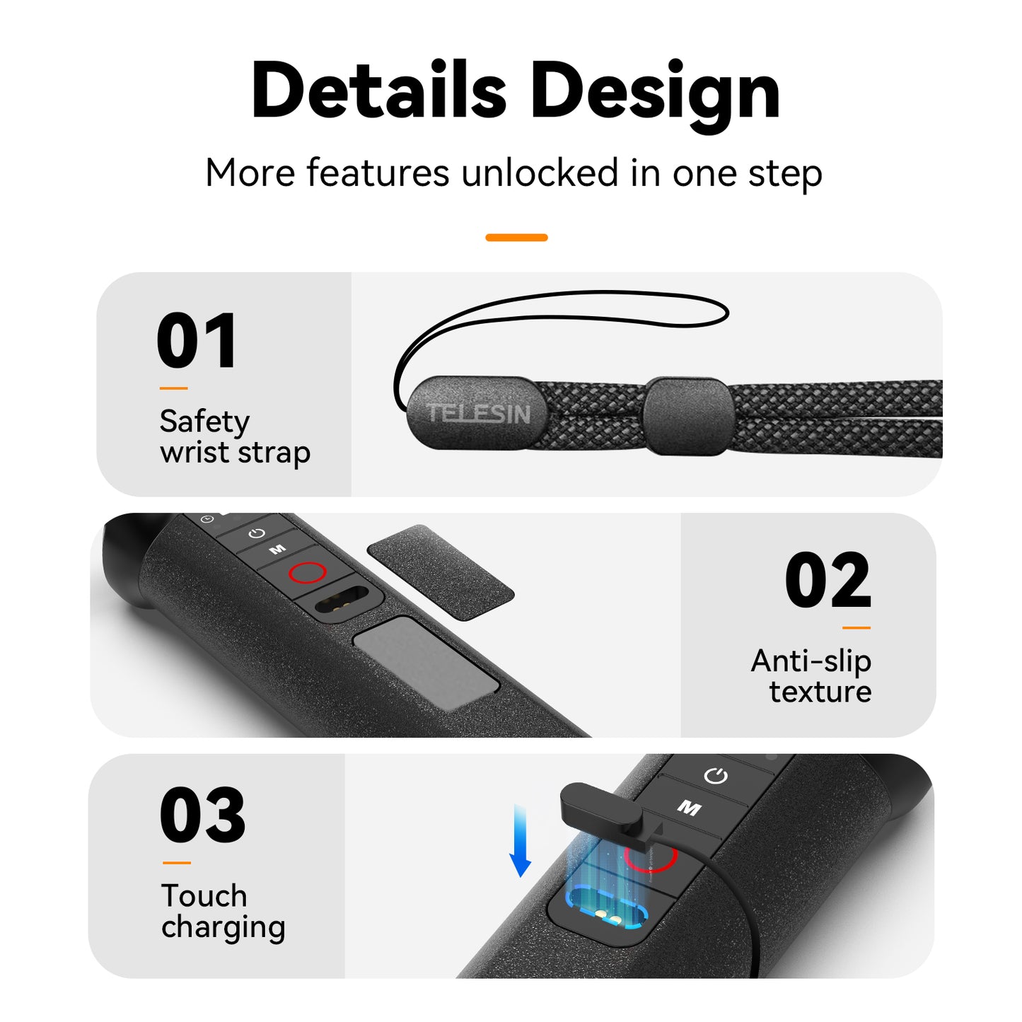 Telesin Onderwater Bobber met Remote voor GoPro - GoPro Onderwater-accessoires