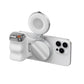 Telesin Fun Shot smartphone grip 2 magnetisch - Wit - Handgrips