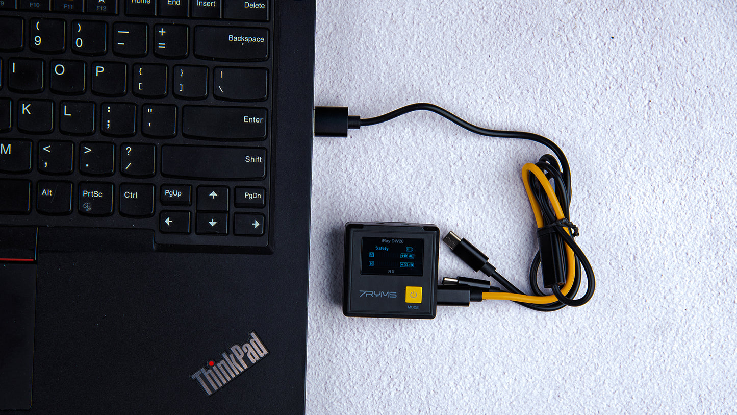 7RYMS iRay DW20(A) Draadloze microfoon-set met 2 zenders - Draadloze microfoons