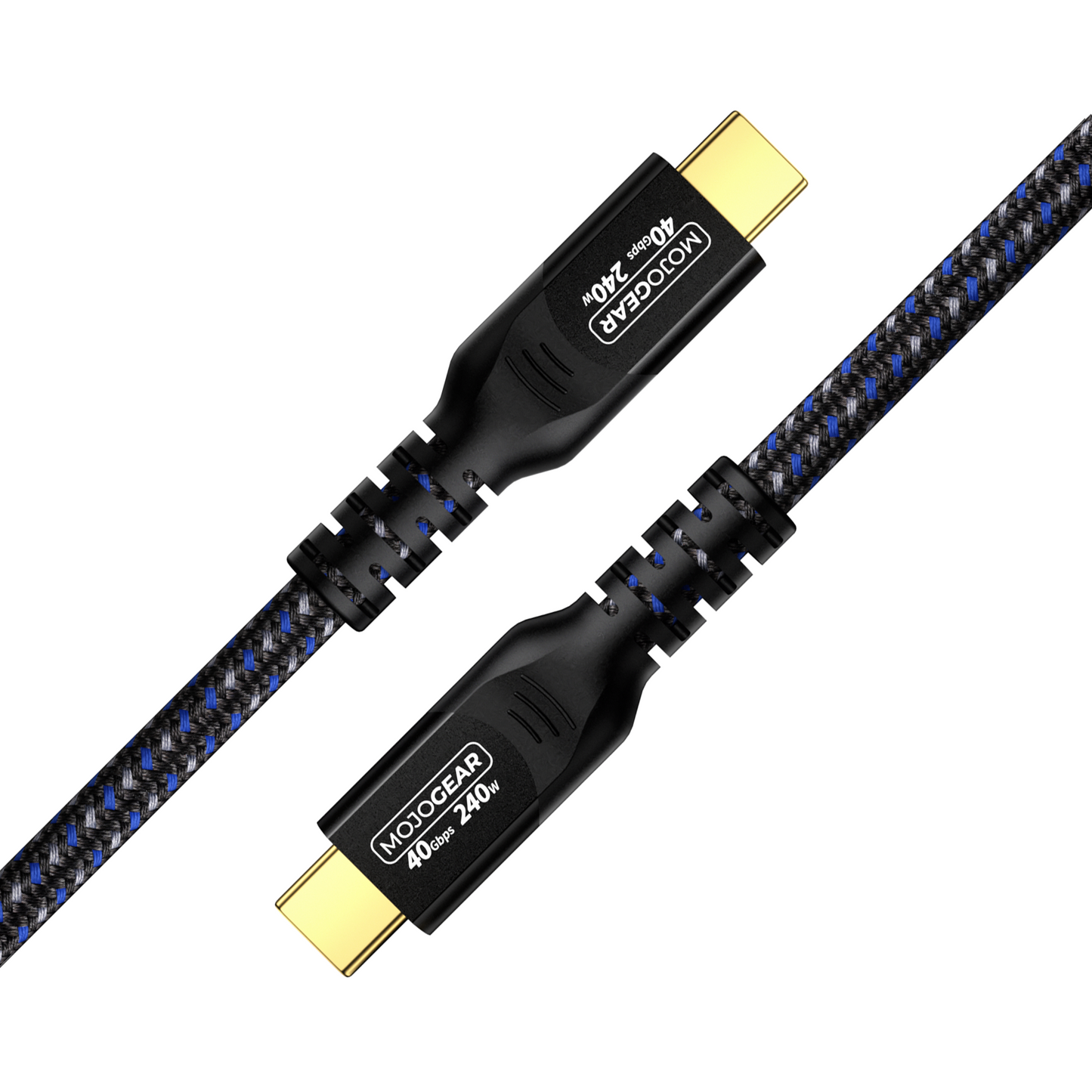 MOJOGEAR USB-C naar USB-C kabel 240W 40Gbps USB 4.0 - 3m - Telefoonkabels