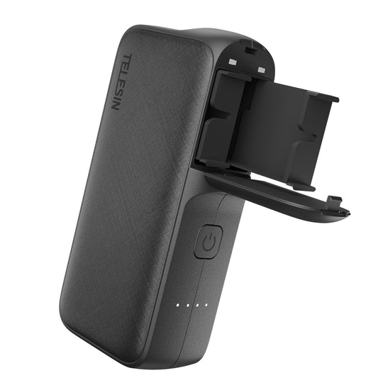 Telesin 10000mAh powerbank voor GoPro-accu's - GoPro 9 t/m 12 - GoPro Accu's en opladers