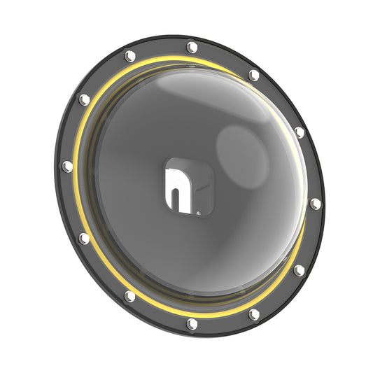 Telesin Waterdichte Dome behuizing voor GoPro Hero 9,10,11 en 12 - GoPro Onderwater-accessoires