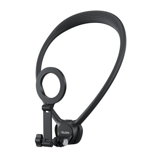 Telesin Neck Mount 360º Combo - GoPro & Smartphone - Zwart - GoPro Mounts