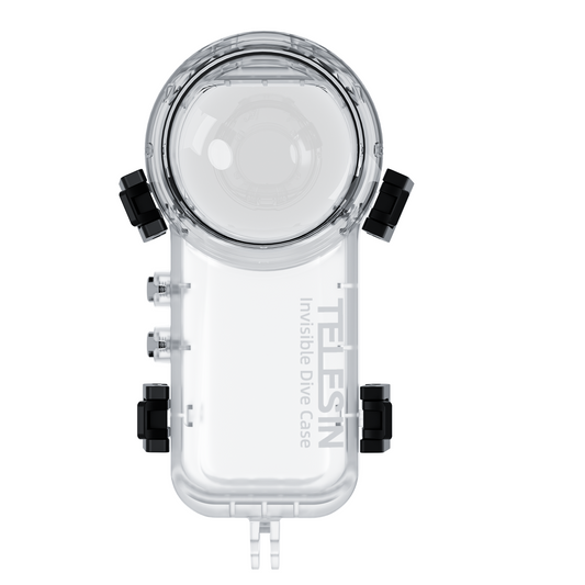 Telesin Duik Case voor Insta360 X4 Transparant - GoPro Onderwater-accessoires