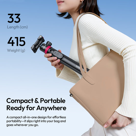 Ulanzi MT-44 B 2-in-1 Selfiestick Statief 150cm + remote - Selfiesticks