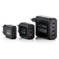 Chargeur MOJOGEAR CHARGE+ 65W à 3 ports USB/USB-C