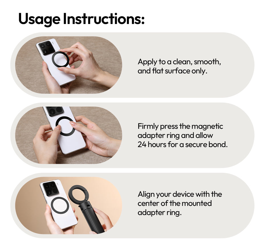 Ulanzi MT71 Mini Perche à Selfie Magnétique