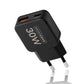 MOJOGEAR CHARGE+ Mini 30W Oplader met 2 poorten USB/USB-C - Opladers