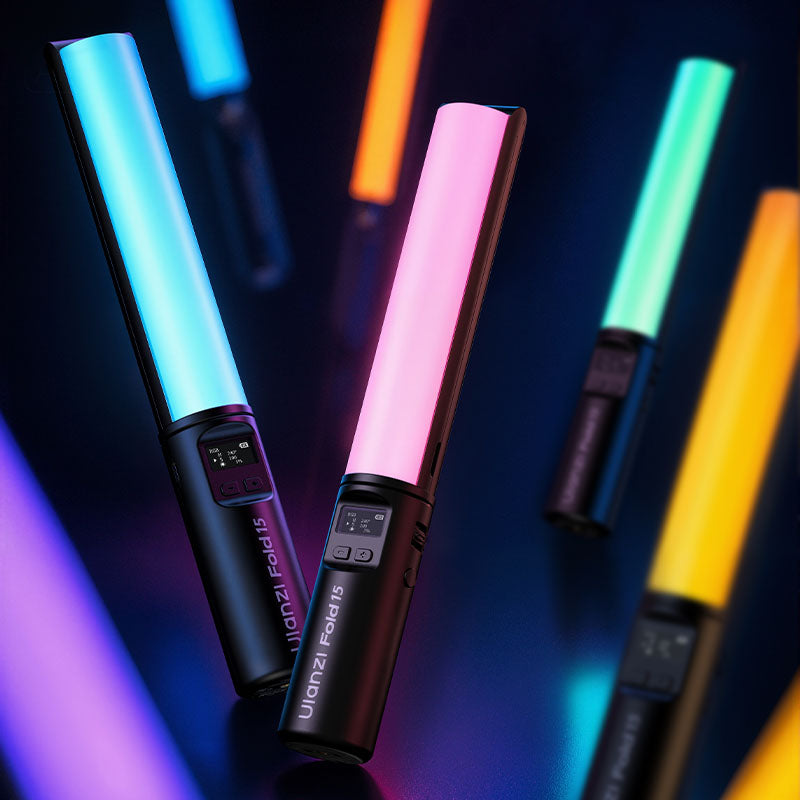 Tube lumineux RGB pliable Ulanzi FOLD15 15 W - Noir