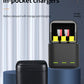 Telesin Oplaadbox met 3 batterijen voor GoPro 9/ 10 / 11 / 12 - GoPro Accu's en opladers