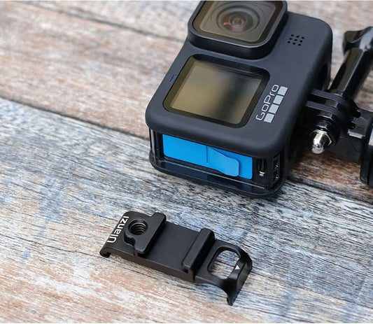 Ulanzi G9-6 GoPro Hero 9,10,11,12 en 13 batterijklep met oplaadaansluiting en Cold Shoe Mount - GoPro Batterijkleppen