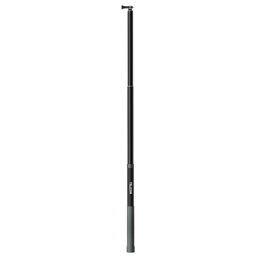 Telesin 3 meter Premium Selfie Stick voor GoPro - Carbon - GoPro Selfie sticks