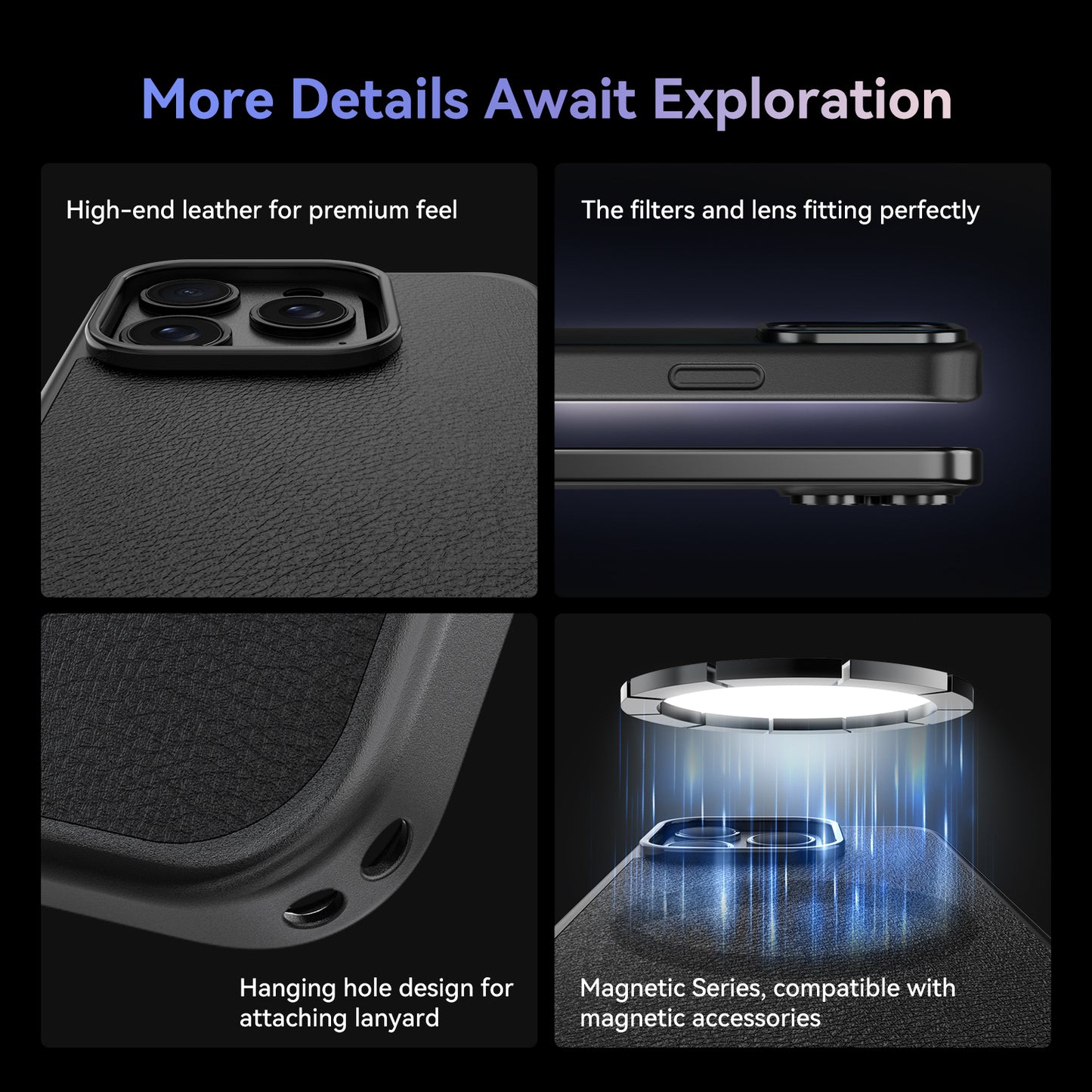 Telesin lenscase met filter mount voor iPhone 15 Pro - Overige producten