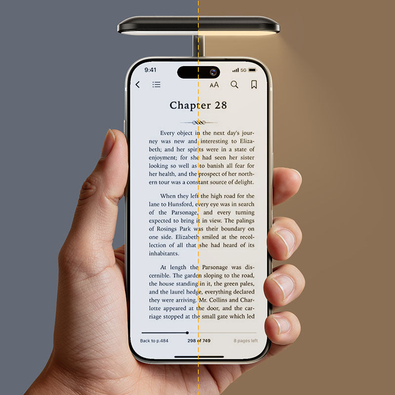 Ulanzi M10 Magnetische Flexibele telefoonlamp voor lezen, meetings en contentcreatie - Videoverlichting