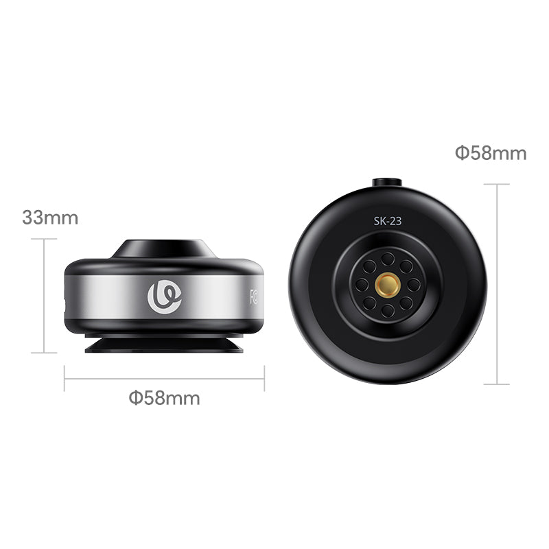 Ulanzi SK-23 Electric Suction Base met 1/4 schroef - - Statiefaccessoires