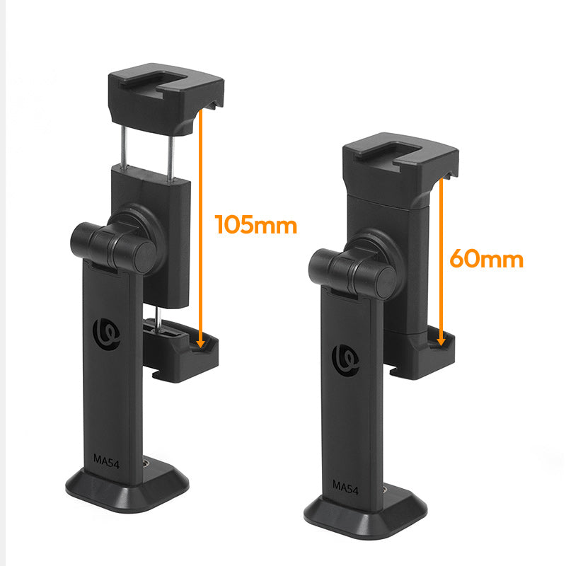 Ulanzi MA54 Uka telefoonhouder voor statief 360º draaibaar & kantelbaar - Telefoonhouders