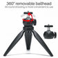 Kit mini trépied MOJOGEAR pour vlogs : trépied de table et support magnétique pour téléphone