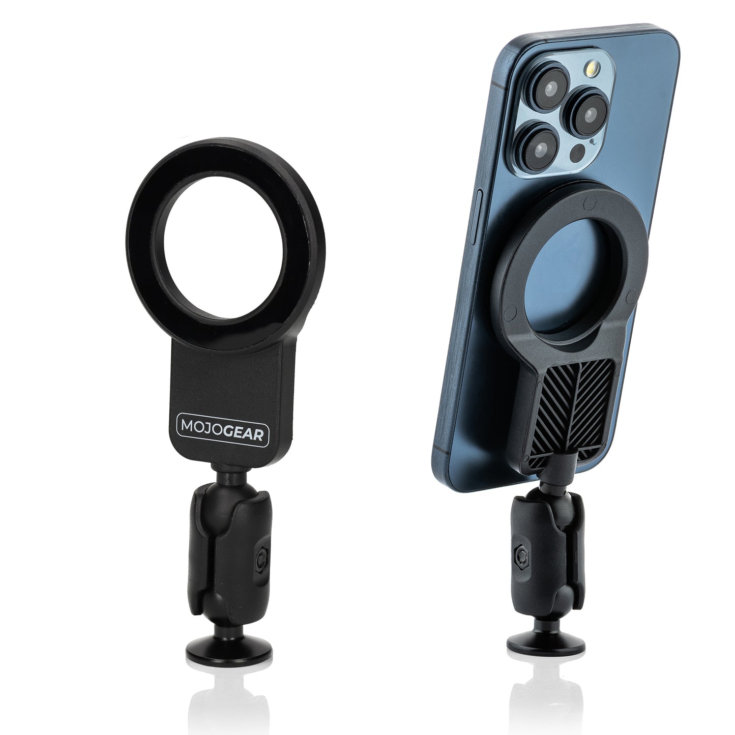 Support de téléphone magnétique trépied haut de gamme MOJOGEAR - Inclinable et rotatif