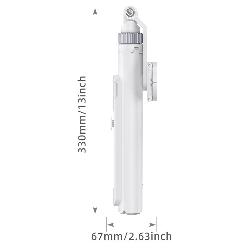 Ulanzi TT88 Overhead smartphone selfiestick - Wit