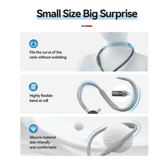 Telesin Neck Mount Quick Release voor GoPro - Extra Groot - GoPro Mounts