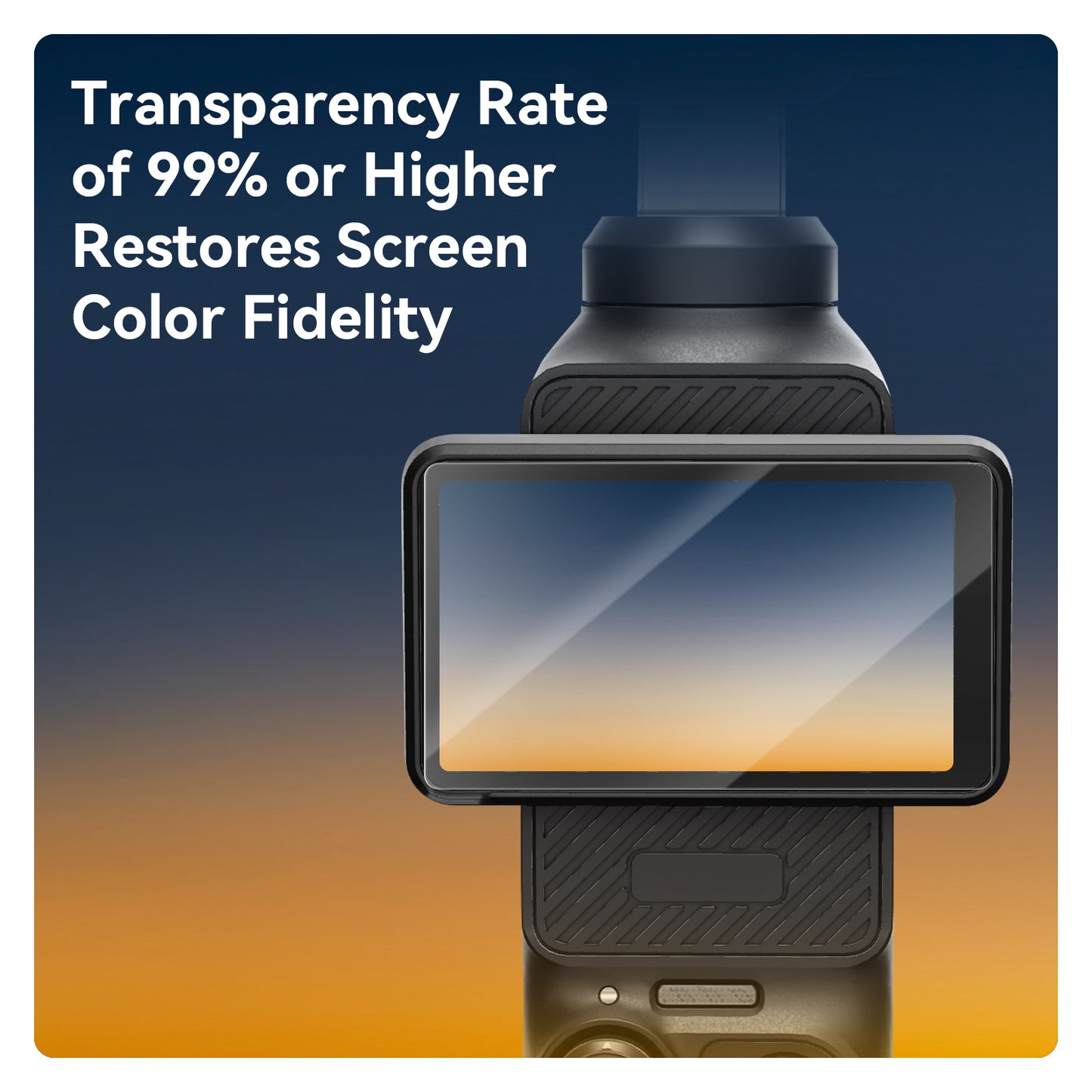 Telesin Screenprotector-set gehard glas voor Osmo Pocket 3 - GoPro Screenprotectors