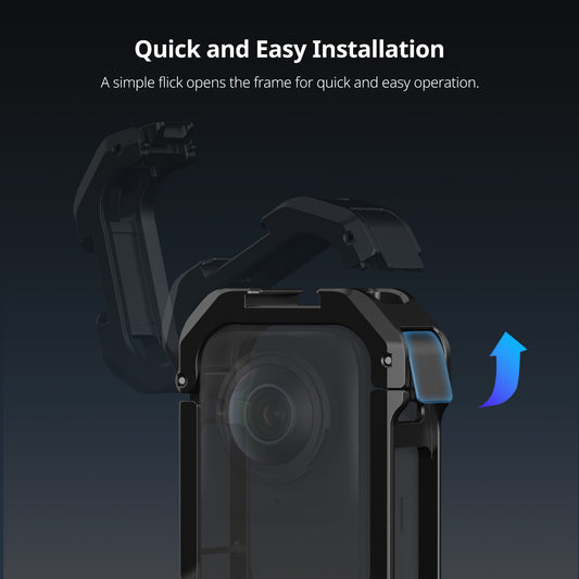 Ulanzi IN-04 Camera Cage Metaal voor Insta360 X4 - Camera cages