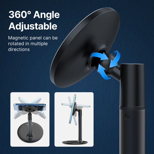 VIJIM HP002 Magnetische smartphone tafelstandaard Metaal - Telefoon en Tablethouders