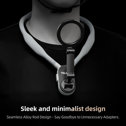 Telesin magnetische neck mount voor smartphone - Grijs - Telefoonhouders