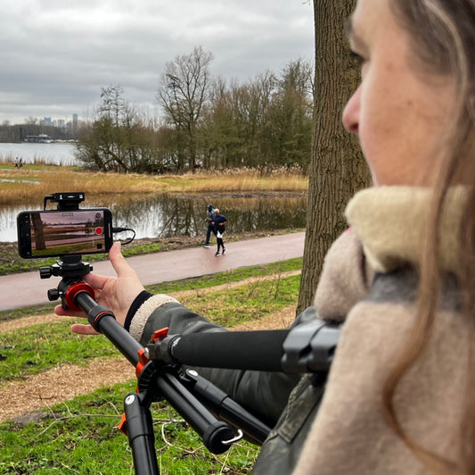 NewMediaBrains Statief + Telefoonhouder -