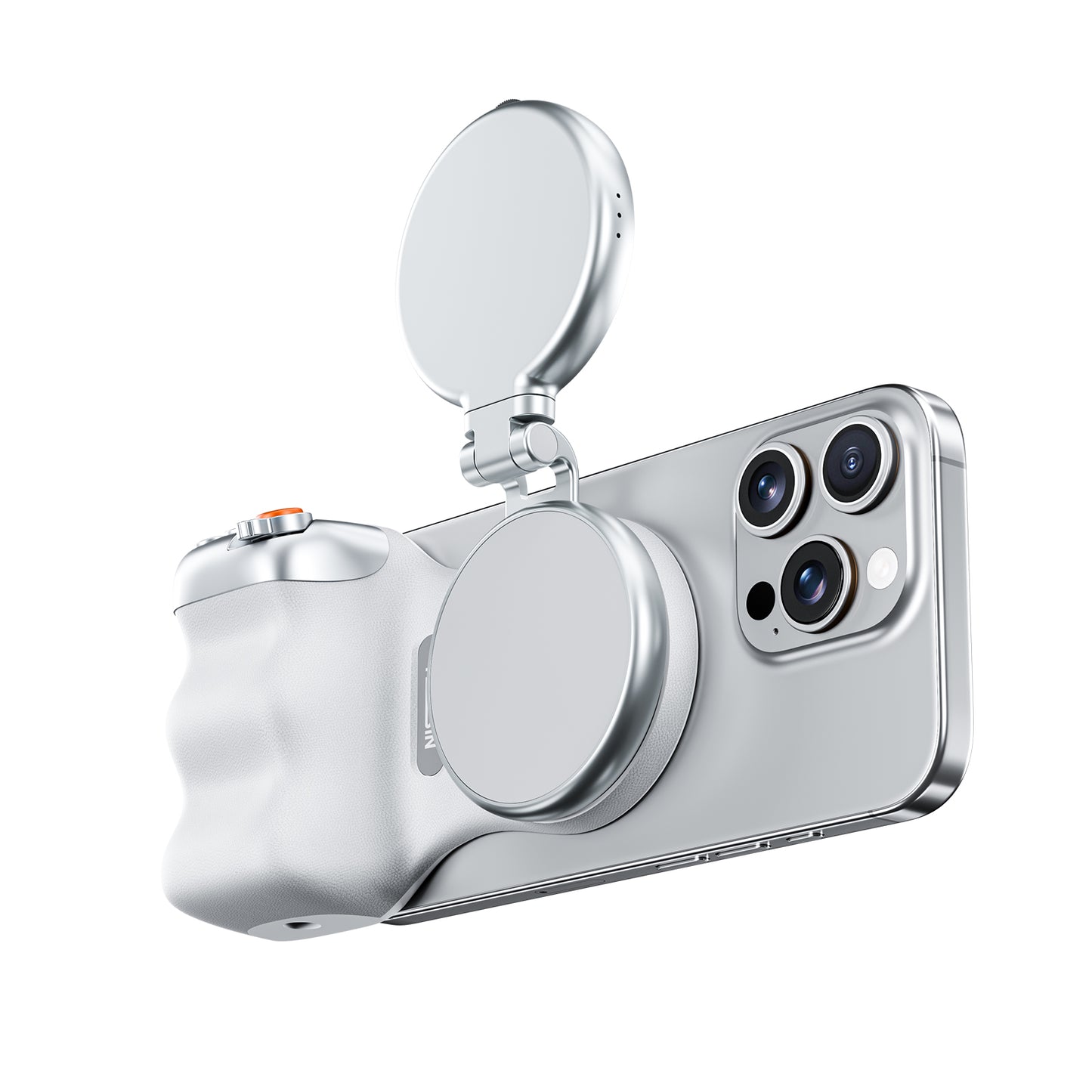 Telesin Fun Shot Magnetic Grip 2 magnetisch - Wit - Handgrips