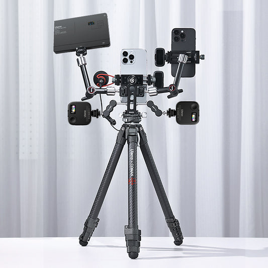 Ulanzi MA53 Draaibare telefoonhouder met Arca Swiss - Metaal - Telefoon en Tablethouders