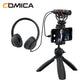 Comica VM10 Pro compacte microfoon voor telefoon en camera - met 3.5mm en USB-C - Richtmicrofoons