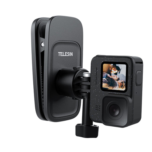 Telesin Quick-Release backpack clip voor GoPro & action cams - GoPro Mounts