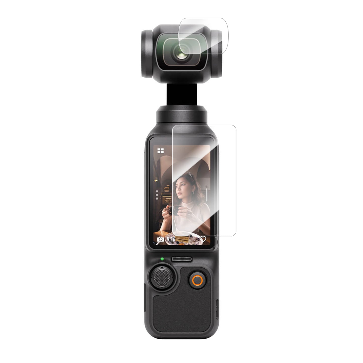 Telesin Screenprotector-set gehard glas voor Osmo Pocket 3 - GoPro Screenprotectors