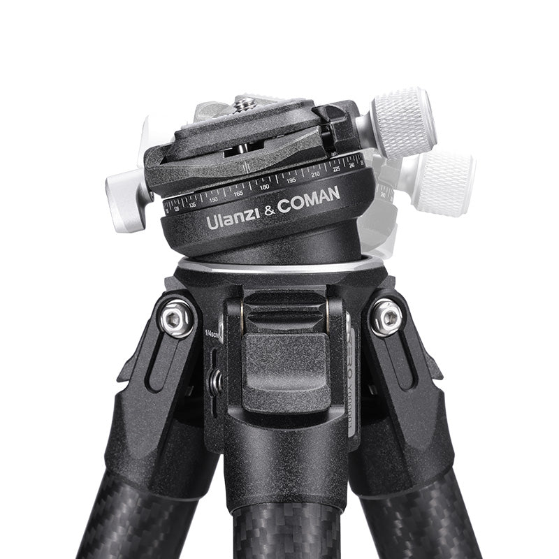 Ulanzi x Coman Zero Y Carbon lichtgewicht Travel Statief - Grote statieven