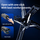 MOJOGEAR TS2 6-in-1 Mini Selfiestick Statief & Grip voor telefoon Magnetisch - Zwart - Statieven en toebehoren
