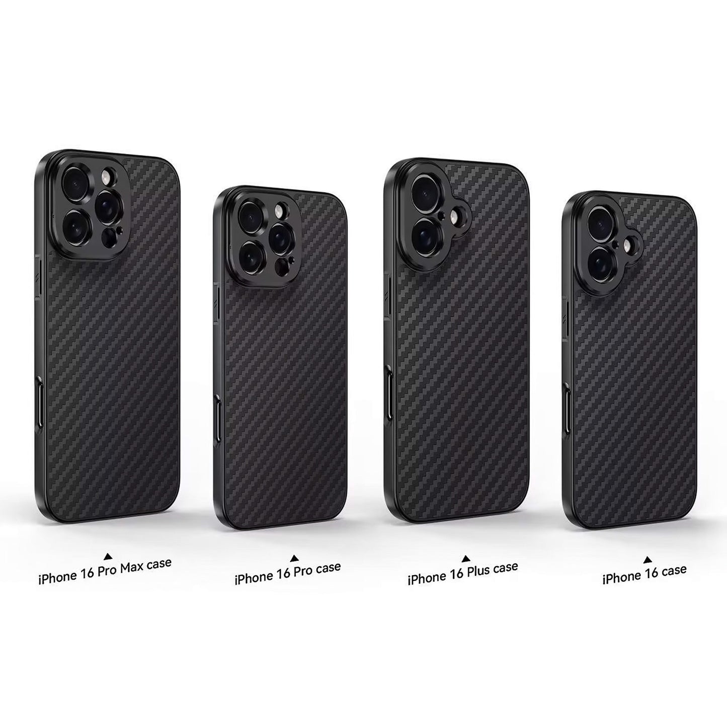 MOJOGEAR 17mm lens case voor iPhone 16 Plus - Carbon - Overige producten