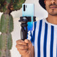 MOJOGEAR Vlog KIT: mini-statief, telefoonhouder & extra lange selfie stick - Ministatieven