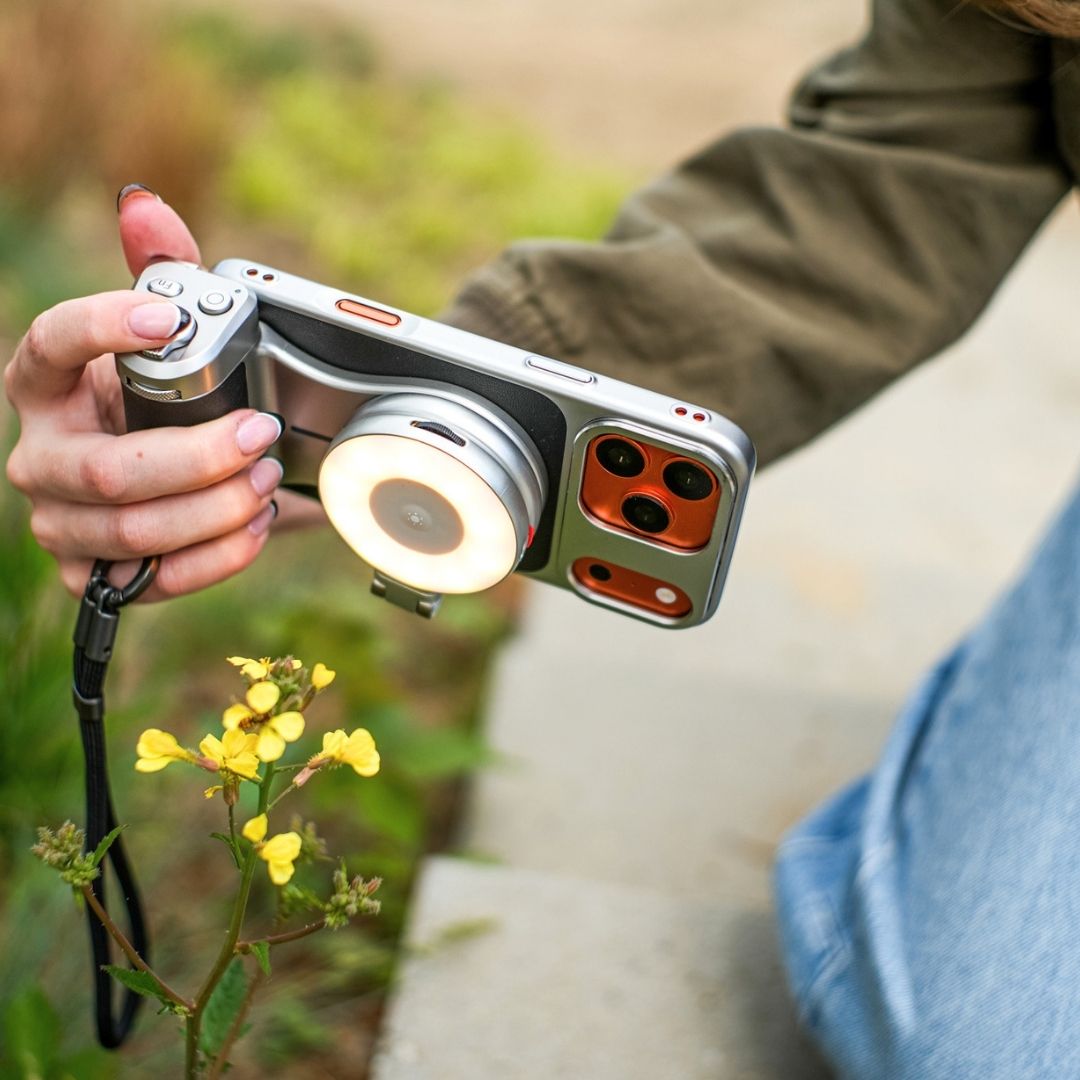 Telesin Master Grip voor iPhone & Android - Zwart