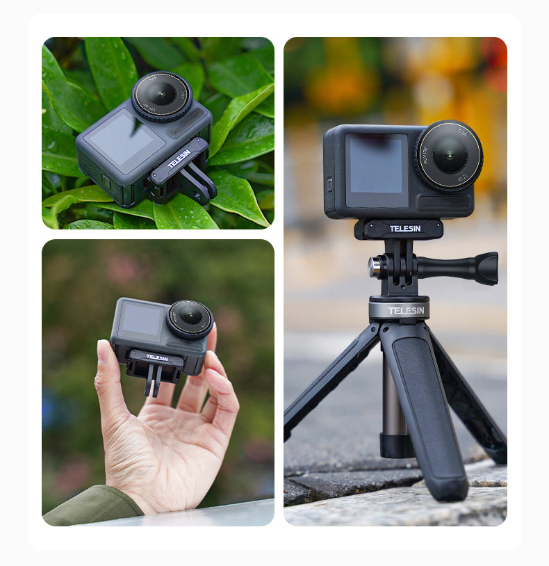 Telesin Dual Claw Mount Magnetisch - DJI Osmo Action 3/4/5 -